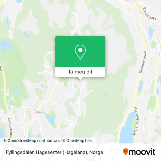 Fyllingsdalen Hagesenter (Hageland) kart