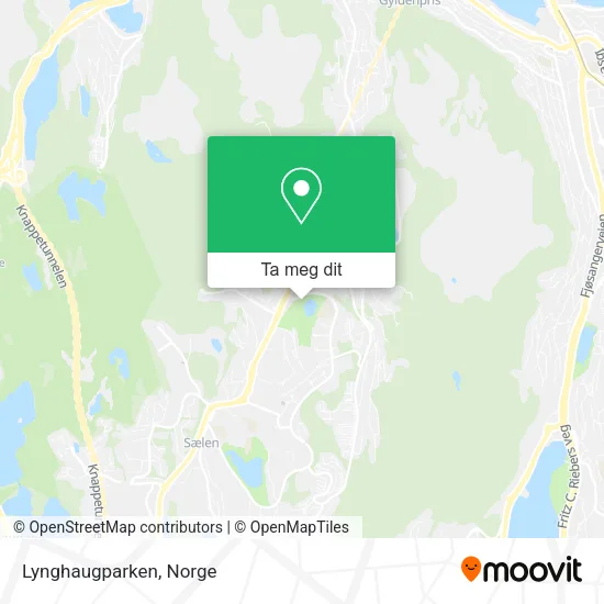 Lynghaugparken kart