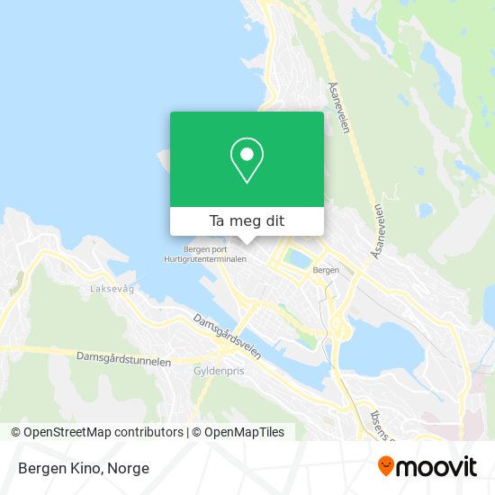 Bergen Kino kart