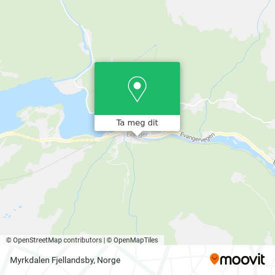 Myrkdalen Fjellandsby kart