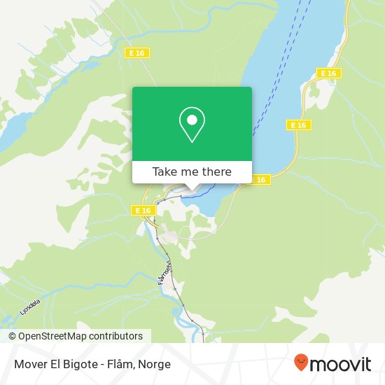 Mover El Bigote - Flåm kart