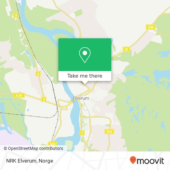 NRK Elverum kart