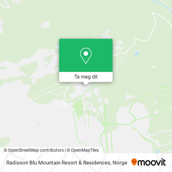 Radisson Blu Mountain Resort & Residences kart