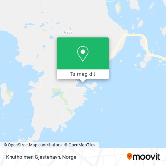Knutholmen Gjestehavn kart