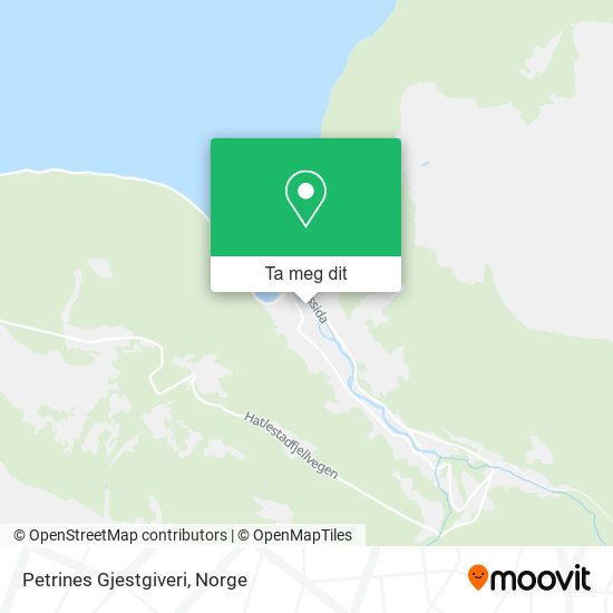 Petrines Gjestgiveri kart
