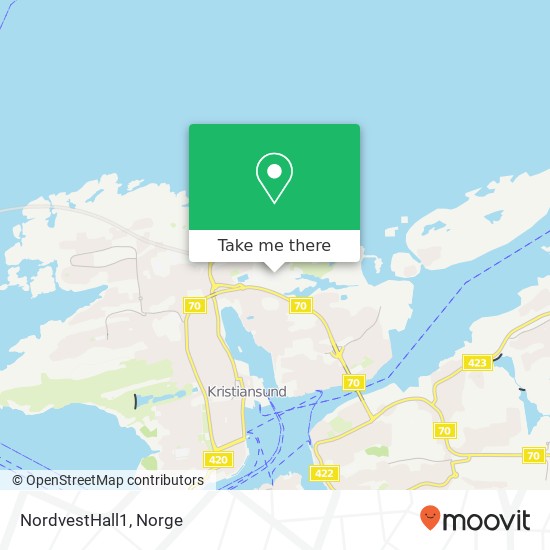 NordvestHall1 kart