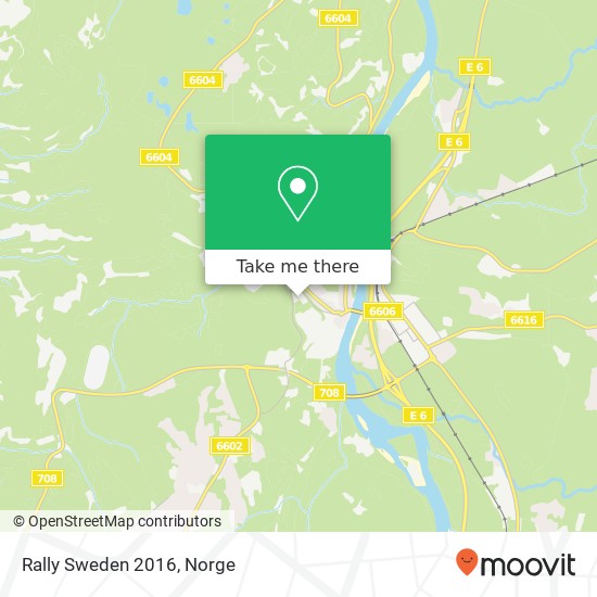 Rally Sweden 2016 kart