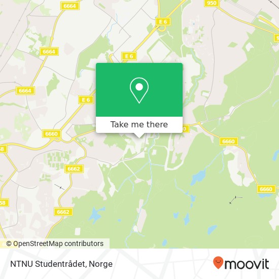 NTNU Studentrådet kart