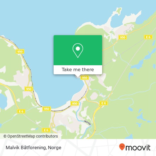 Malvik Båtforening kart