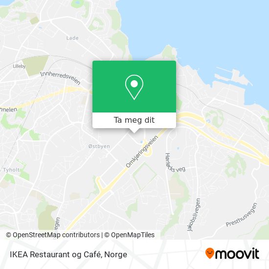 IKEA Restaurant og Café kart