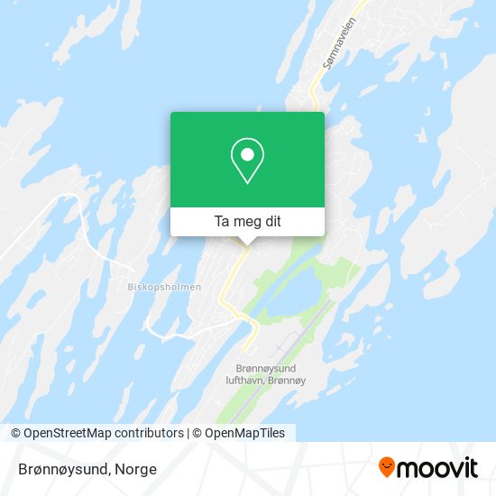 Brønnøysund kart