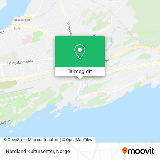 Nordland Kultursenter kart