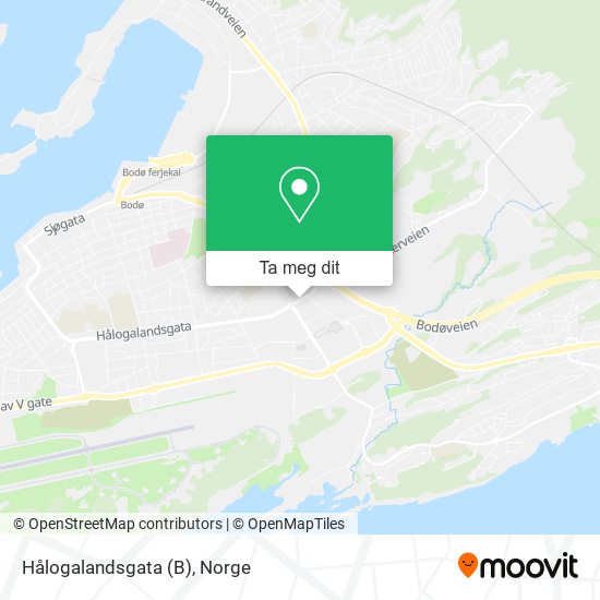 Hålogalandsgata (B) kart