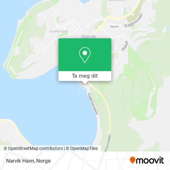 Narvik Havn kart