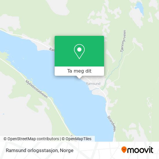 Ramsund orlogsstasjon kart