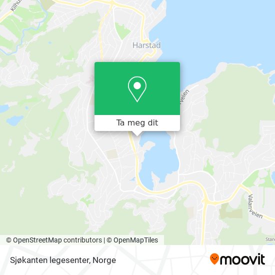 Sjøkanten legesenter kart