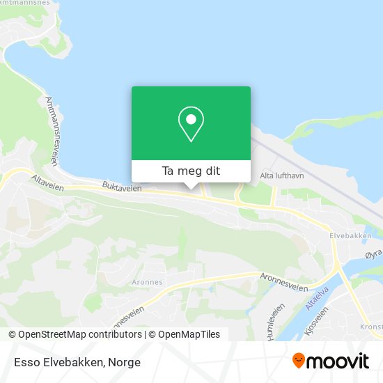 Esso Elvebakken kart