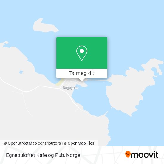 Egnebuloftet Kafe og Pub kart