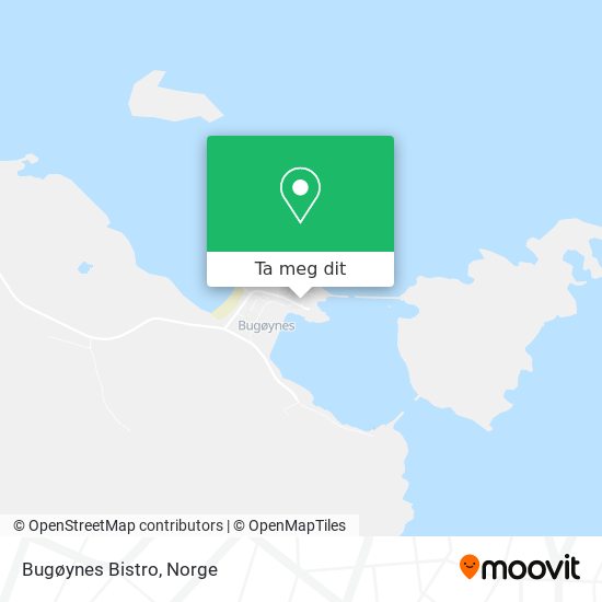 Bugøynes Bistro kart