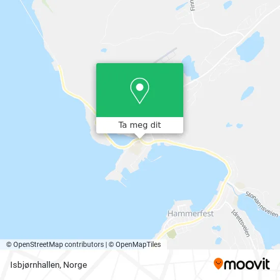 Isbjørnhallen kart