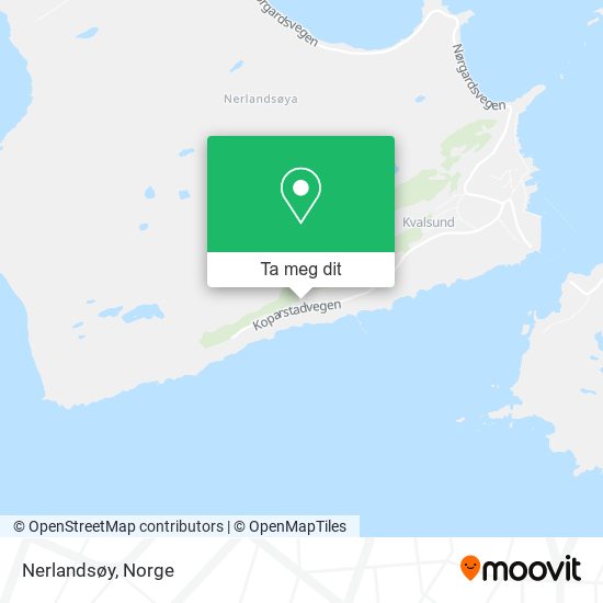 Nerlandsøy kart