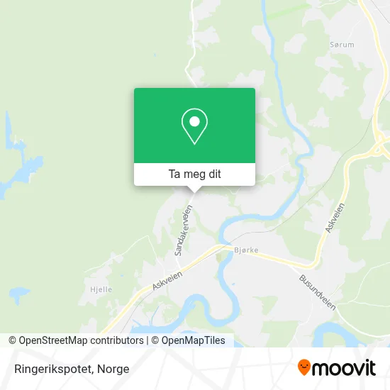 Ringerikspotet kart