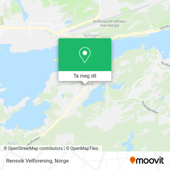 Rensvik Velforening kart