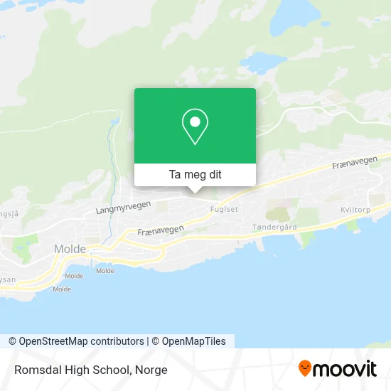 Romsdal High School kart