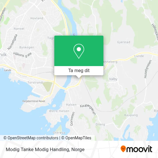Modig Tanke Modig Handling kart