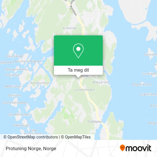 Protuning Norge kart