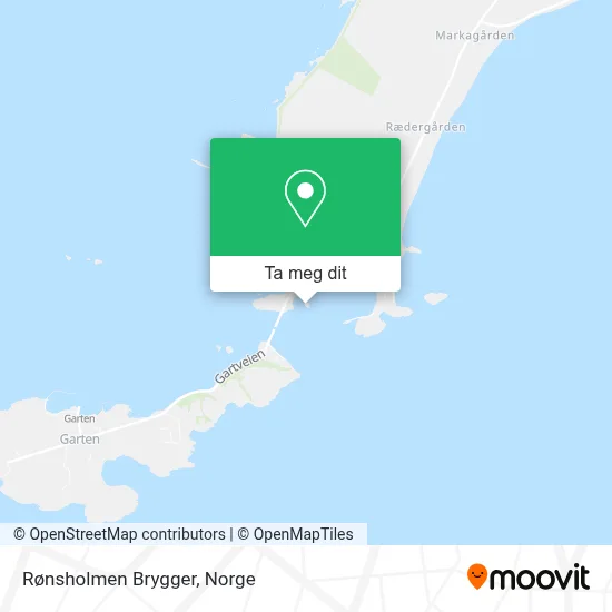 Rønsholmen Brygger kart