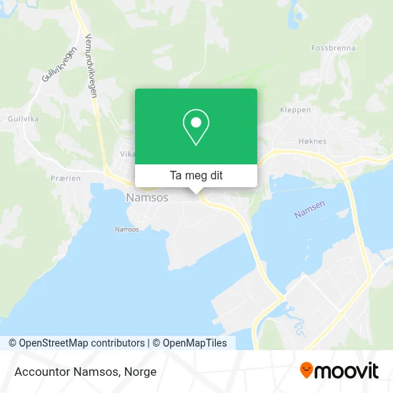 Accountor Namsos kart