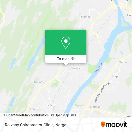 Rolvsøy Chiropractor Clinic kart