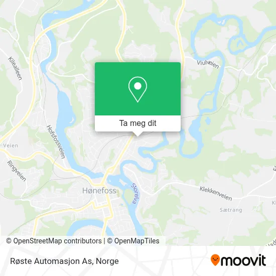 Røste Automasjon As kart