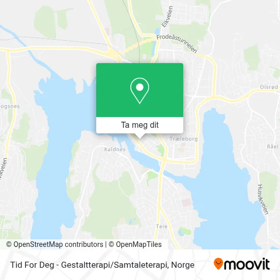Tid For Deg - Gestaltterapi / Samtaleterapi kart