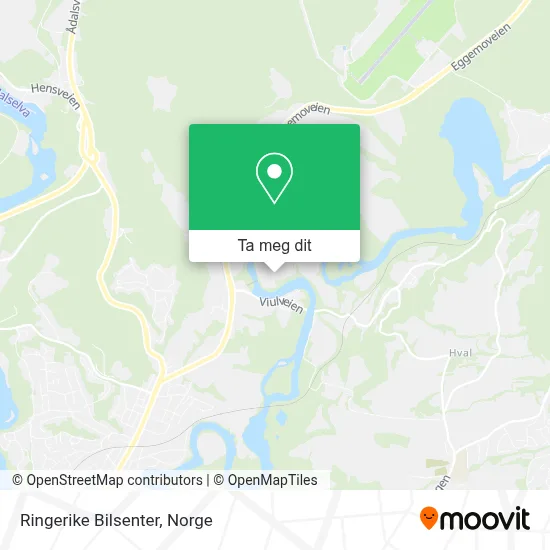 Ringerike Bilsenter kart