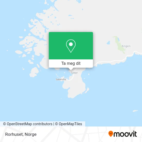 Rorhuset kart