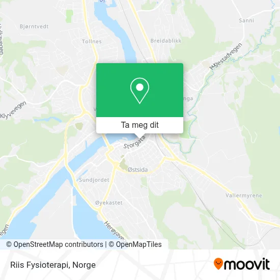 Riis Fysioterapi kart