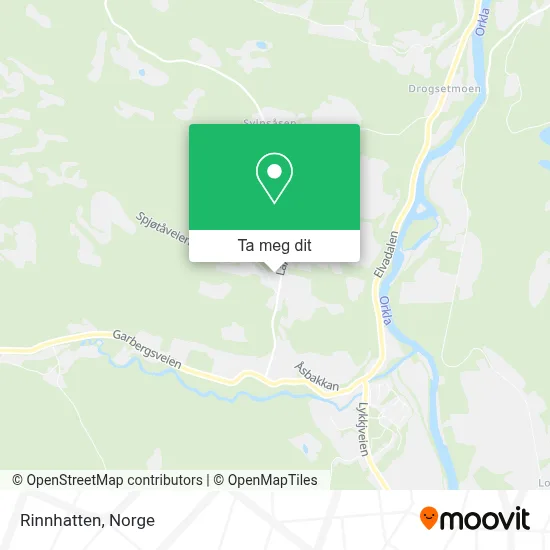 Rinnhatten kart