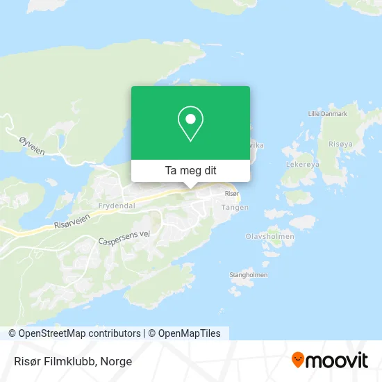 Risør Filmklubb kart