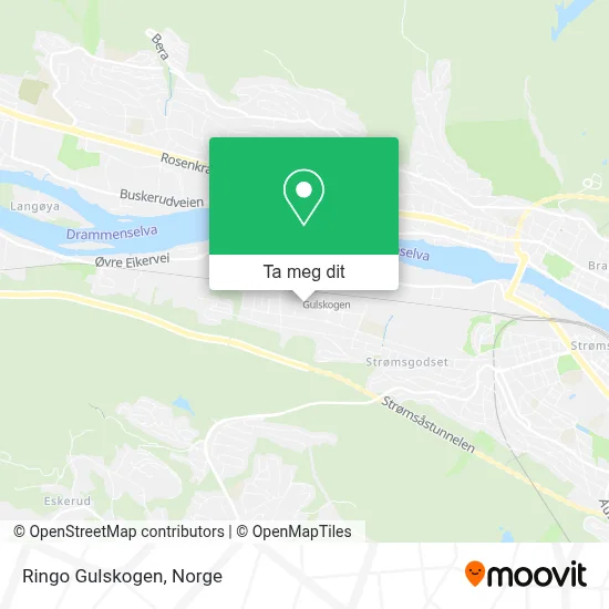 Ringo Gulskogen kart