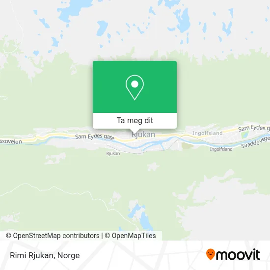 Rimi Rjukan kart