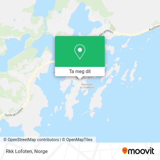 Rkk Lofoten kart
