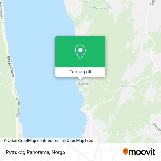 Pyttskog Panorama kart