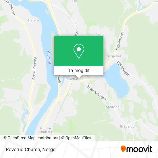 Roverud Church kart
