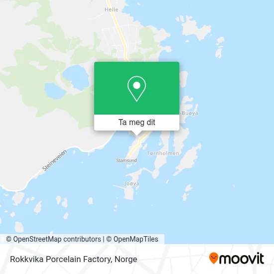 Rokkvika Porcelain Factory kart