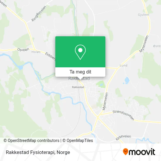 Rakkestad Fysioterapi kart