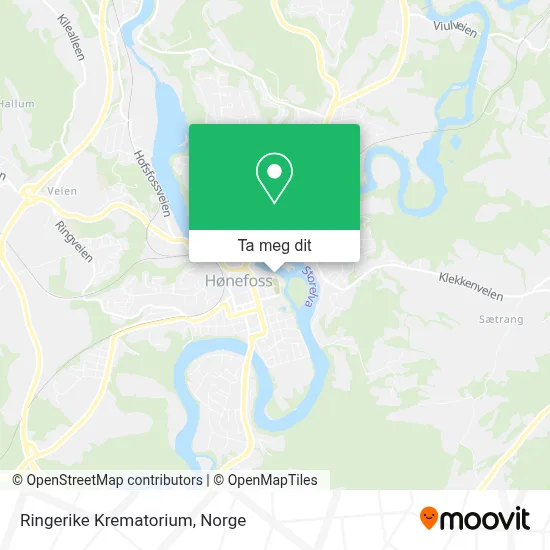 Ringerike Krematorium kart