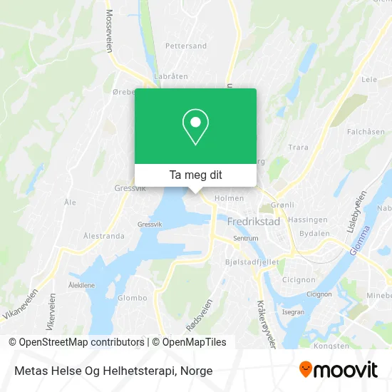 Metas Helse Og Helhetsterapi kart