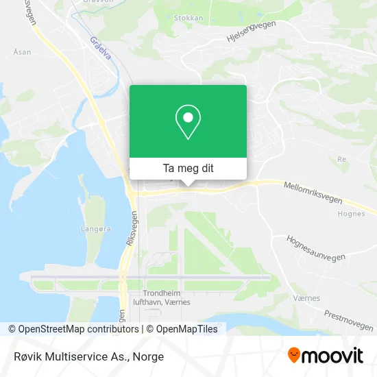 Røvik Multiservice As. kart